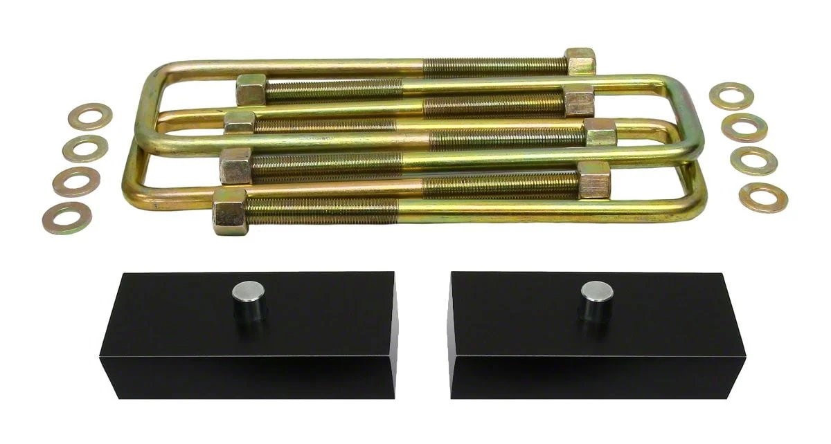 Supreme Suspensions 1-Inch Pro Billet Rear Lift Blocks (07-18 Silverado 1500)