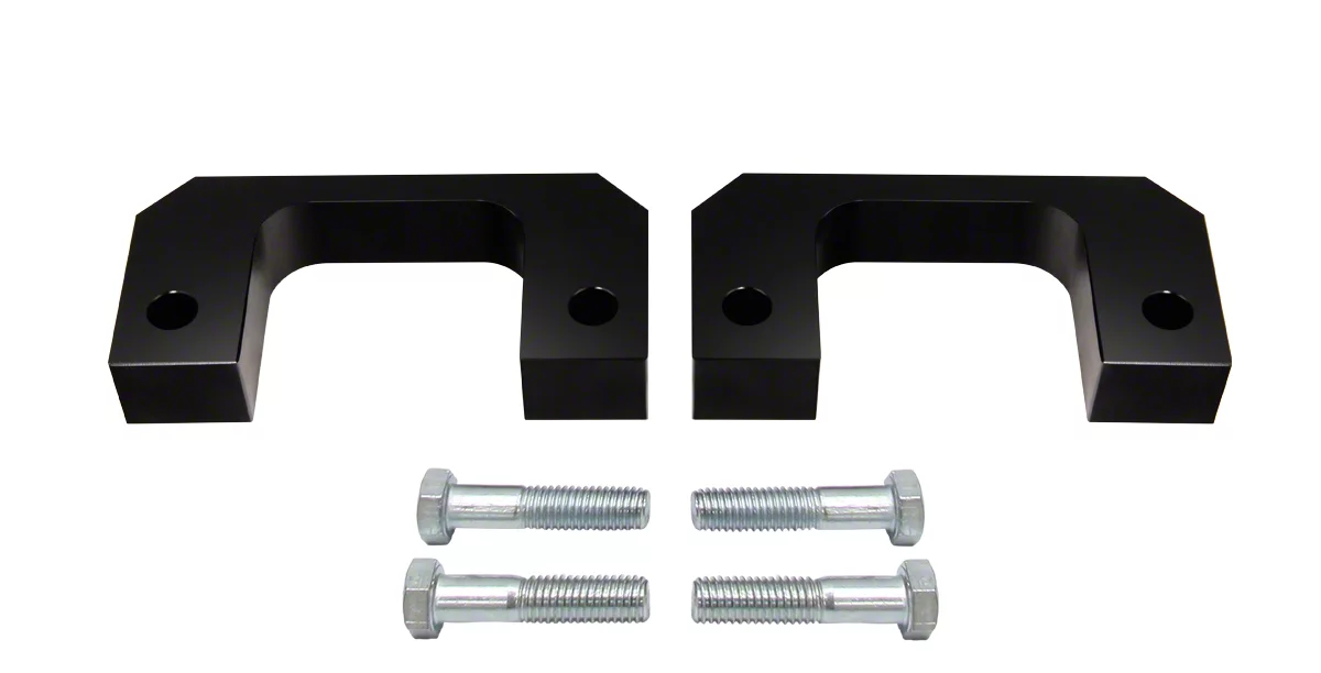 Supreme Suspensions 1.50-Inch Pro Billet Lower Strut Spacer Leveling Kit (07-18 Silverado 1500)