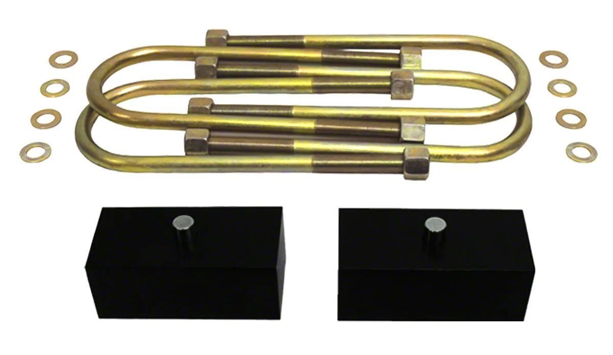 Supreme Suspensions 1.50-Inch Pro Billet Rear Lift Blocks (07-18 Sierra 1500, Excluding 14-18 Denali)