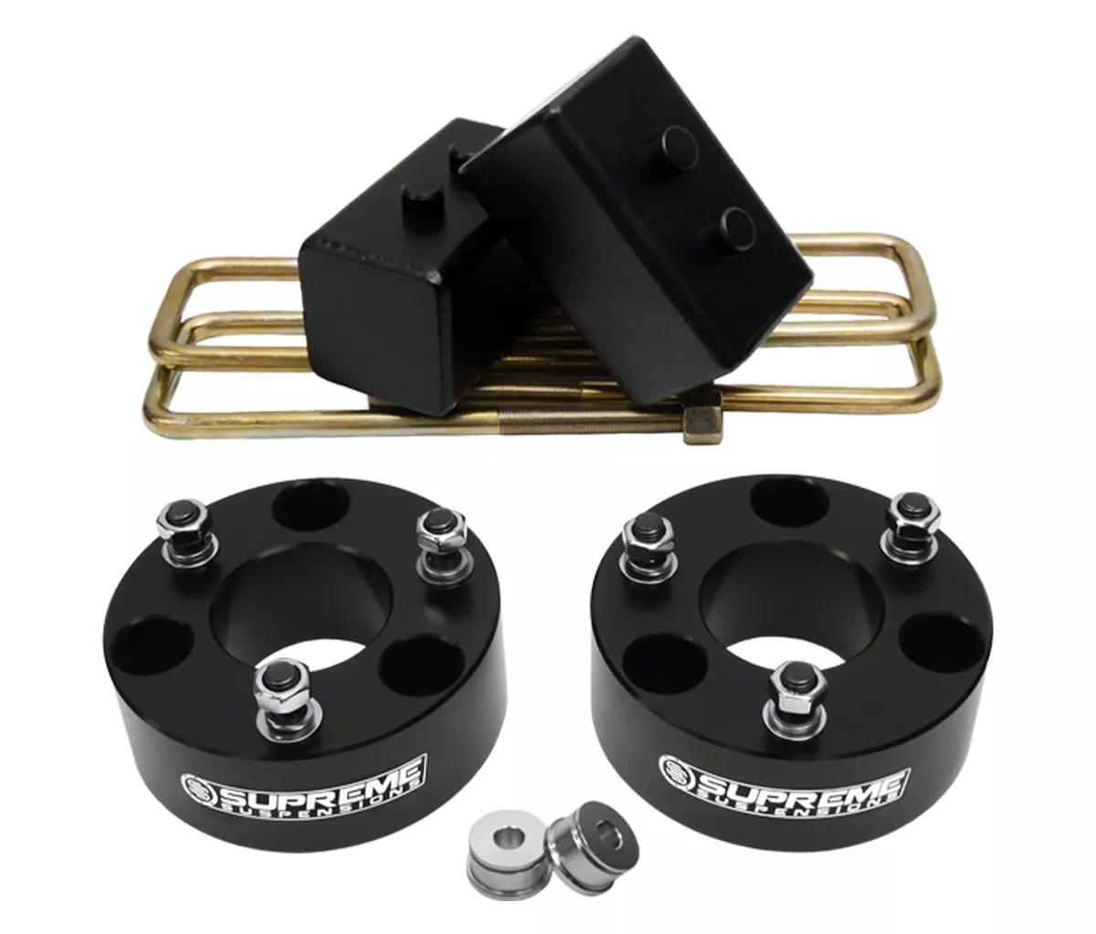 Supreme Suspensions 2.50-Inch Front / 2-Inch Rear Pro Billet Suspension Lift Kit (04-20 2WD/4WD F-150, Excluding Raptor)
