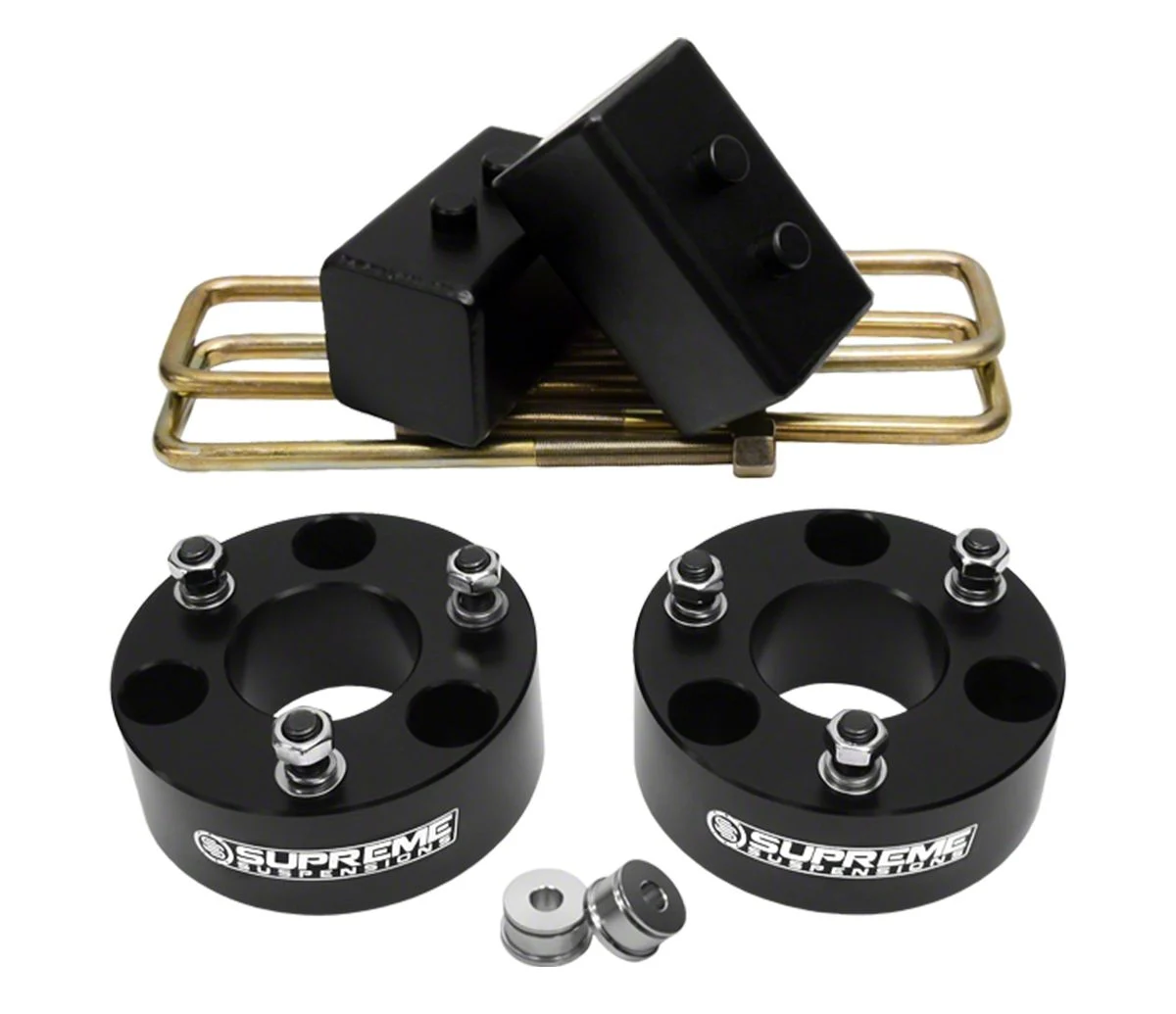 Supreme Suspensions 3-Inch Front / 3-Inch Rear Pro Billet Suspension Lift Kit (04-08 2WD/4WD F-150, Excluding FX4)