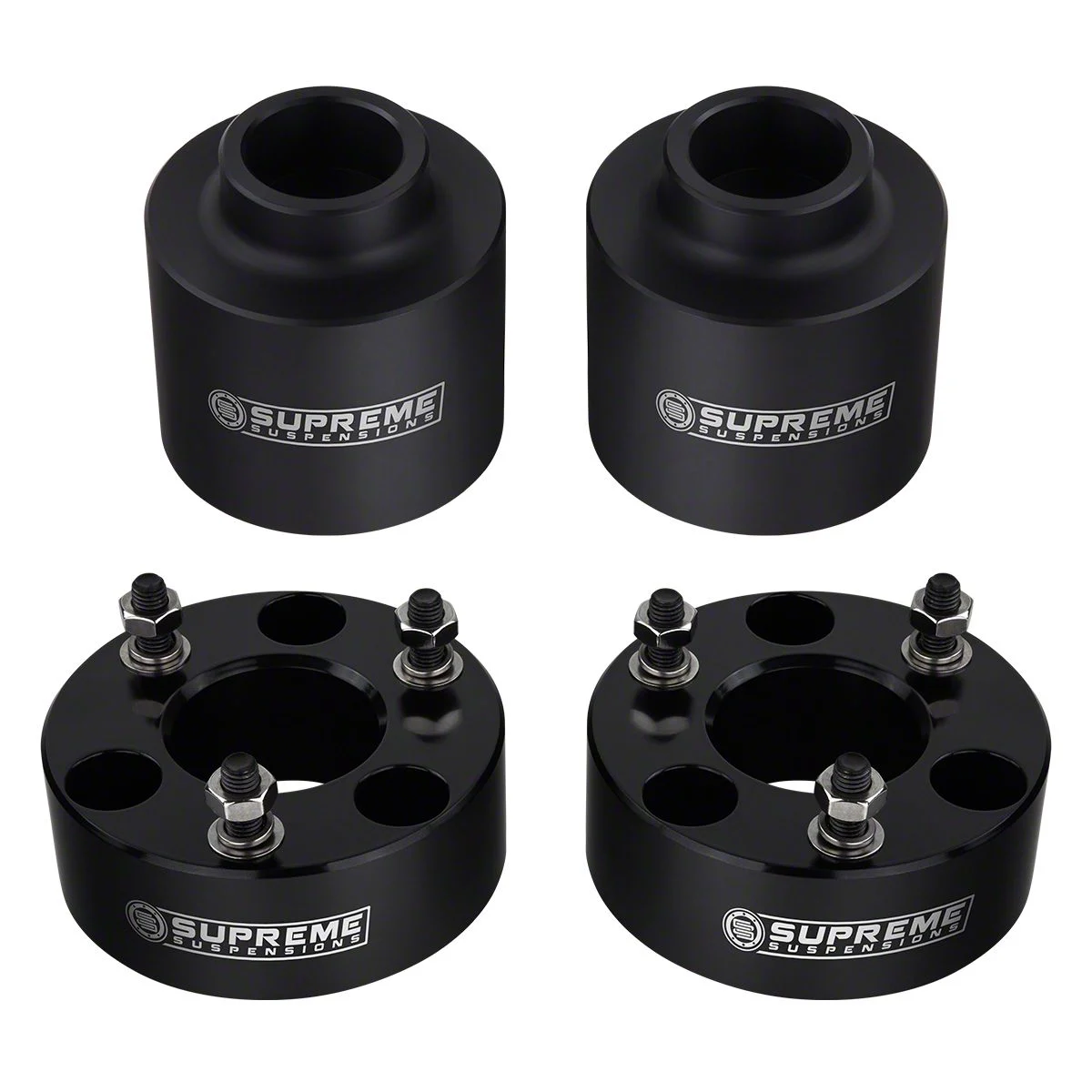 Supreme Suspensions 3.50-Inch Front / 1.50-Inch Rear Pro Billet Suspension Lift Kit (09-18 4WD RAM 1500 w/o Air Ride, Excluding Rebel)