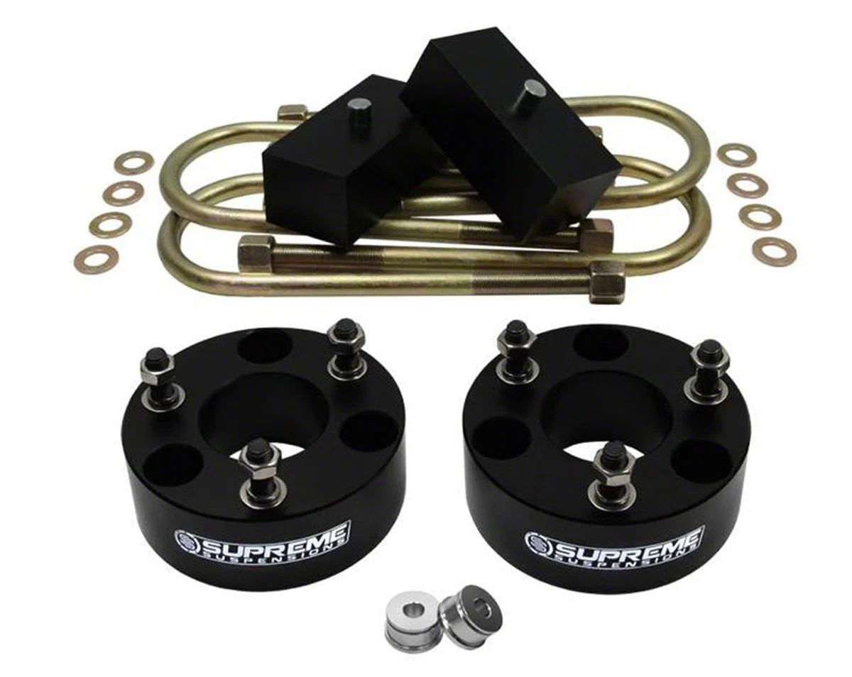 Supreme Suspensions 3.50-Inch Front / 2-Inch Rear Pro Billet Suspension Lift Kit (06-08 4WD RAM 1500, Excluding Mega Cab & TRX)