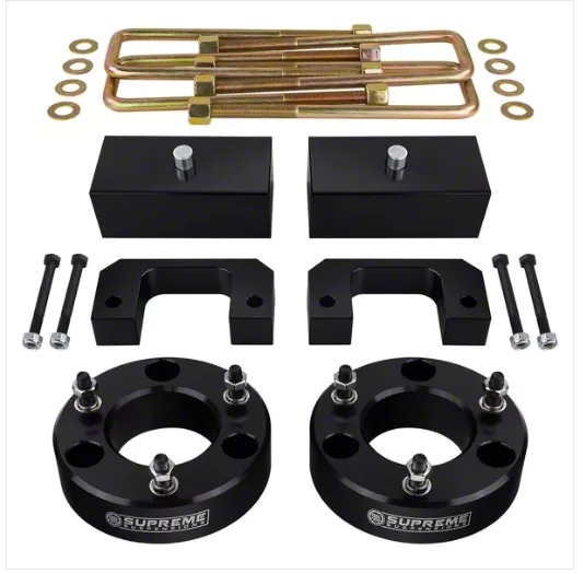 Supreme Suspensions 3.50-Inch Front / 3-Inch Rear Pro Billet Suspension Lift Kit (07-18 Silverado 1500)