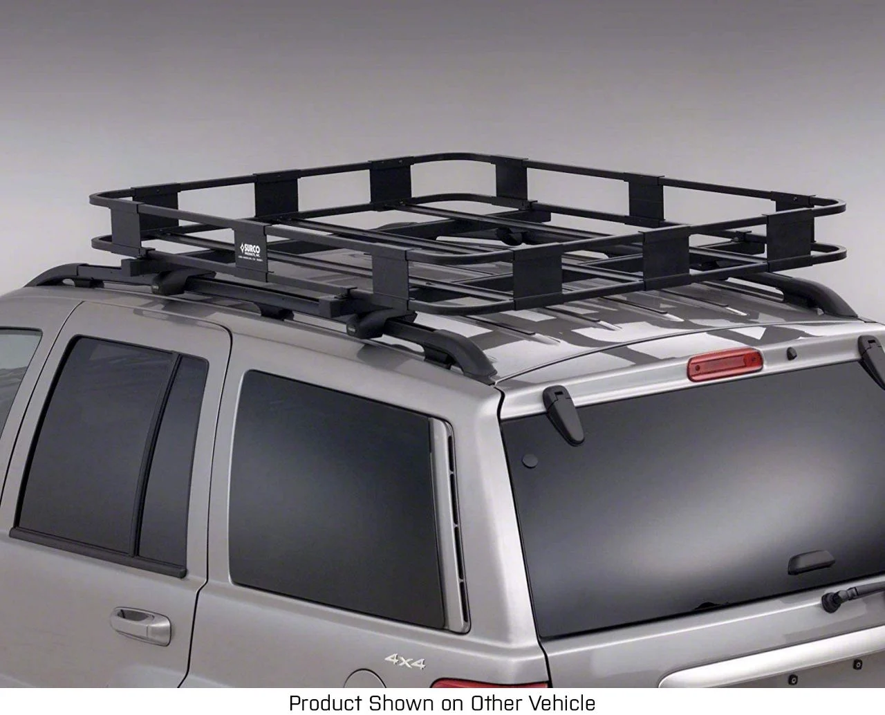 Surco Safari Roof Rack Kit with Roof Rails; 50-Inch x 50-Inch (11-26 F-350 Super Duty)
