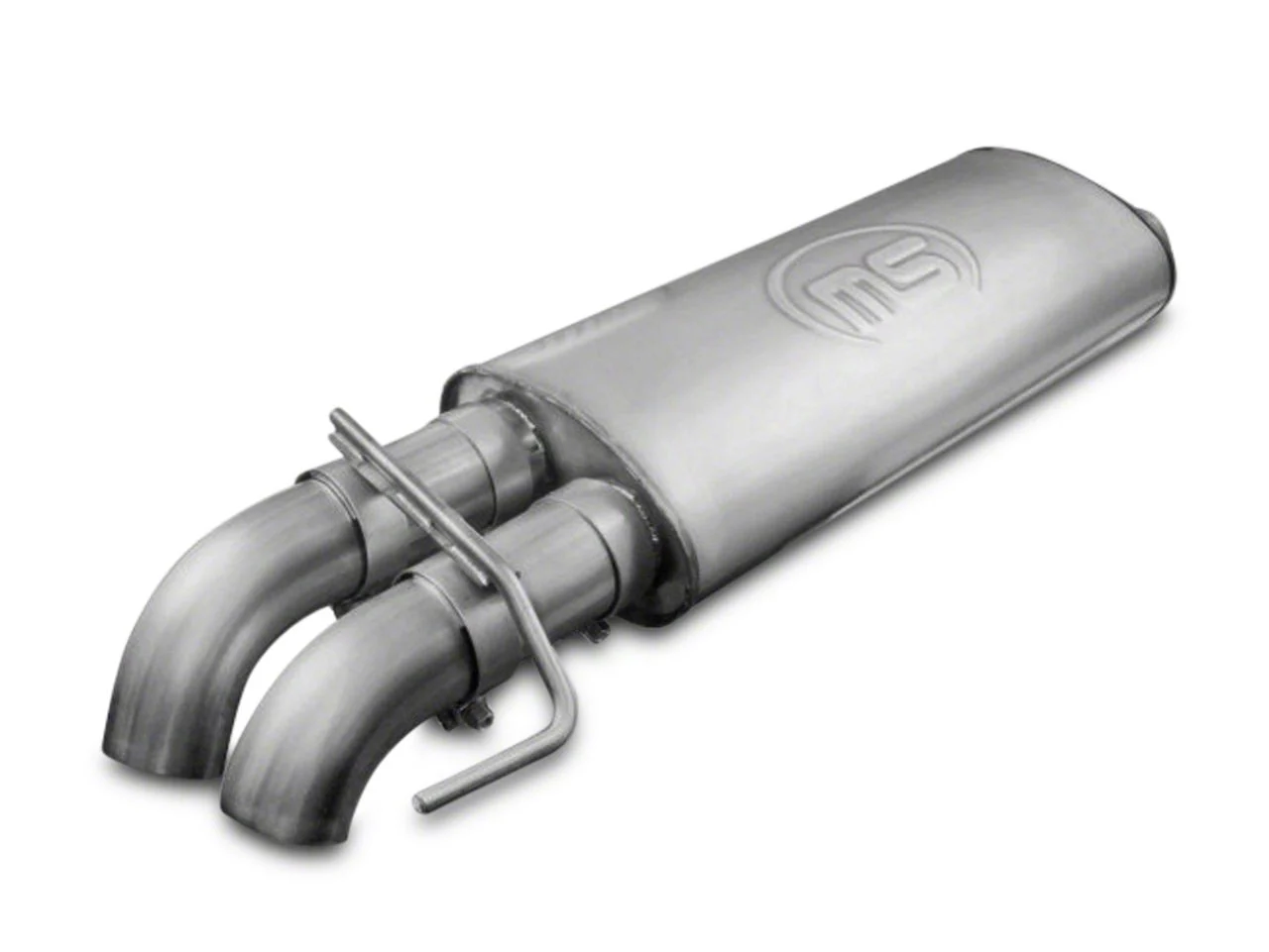 Stainless Works Dump Style Dual Exhaust System with X-Pipe Resonator; Performance Connect; Turn Down (11-14 6.2L F-150 Raptor SuperCrew)