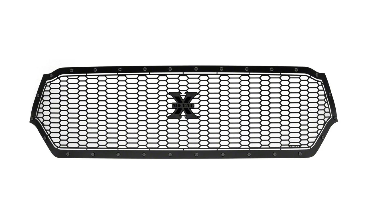T-REX Grilles Stealth Laser X-Metal Series Upper Replacement Grille; Black (19-24 RAM 1500 Big Horn, Laramie, Tradesman)