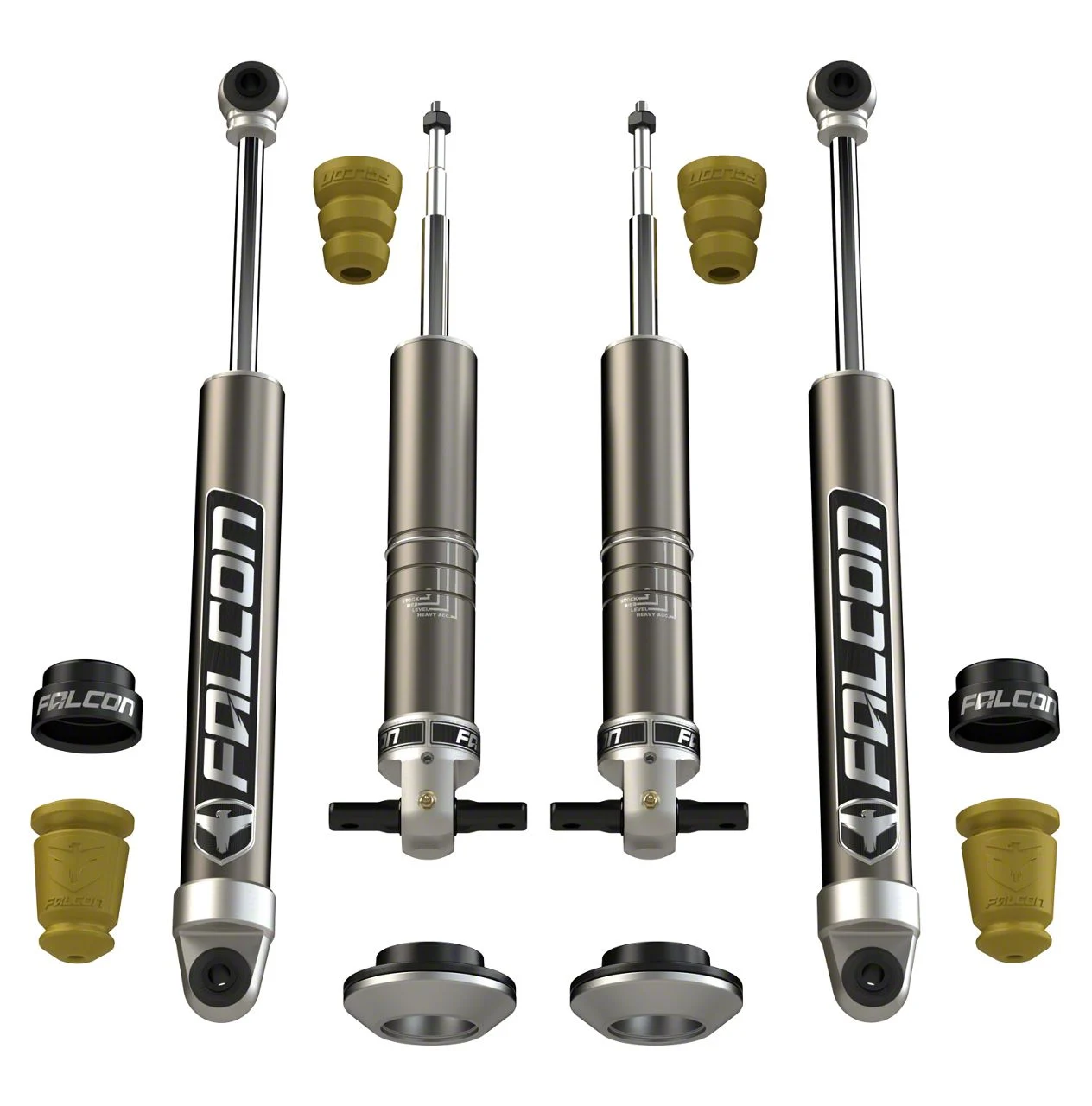 Falcon Shocks 2.25-Inch Sport Shock Leveling System (14-18 Silverado 1500)