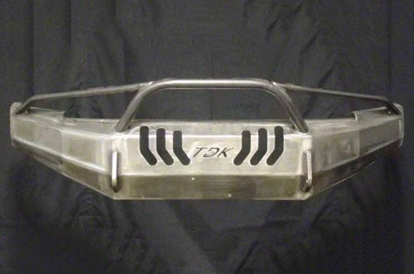 Throttle Down Kustoms Pre-Runner Front Bumper; Bare Metal (09-14 F-150)