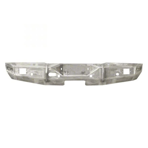 Throttle Down Kustoms Rear Bumper; Bare Metal (10-18 RAM 2500)
