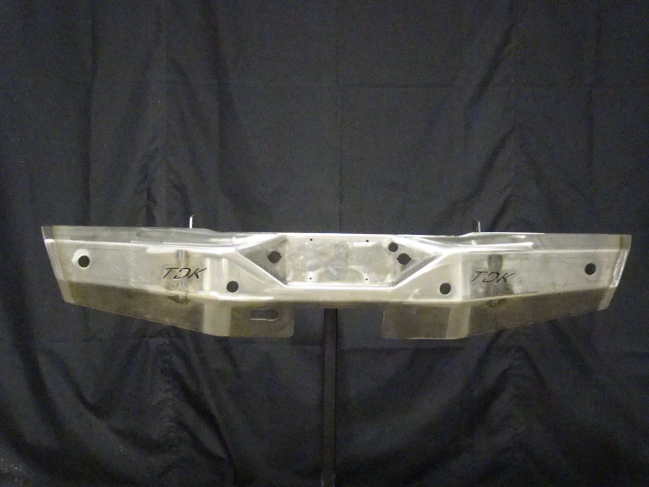 Throttle Down Kustoms Rear Bumper; Bare Metal (20-26 Sierra 2500 HD)