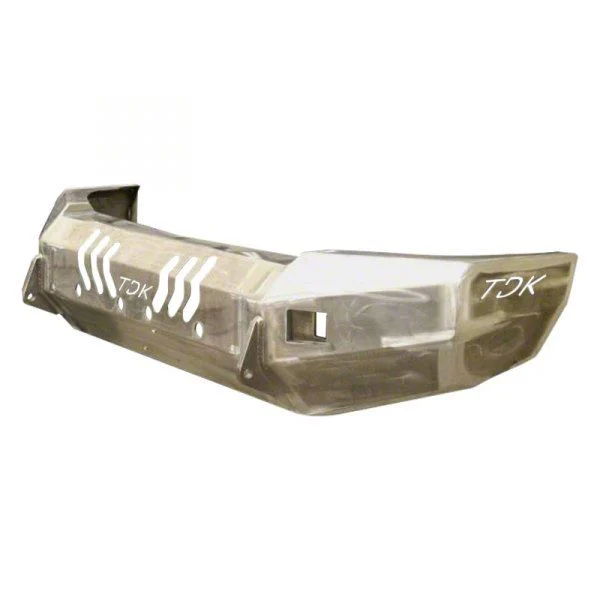 Throttle Down Kustoms Standard Front Bumper; Bare Metal (15-19 Silverado 2500 HD)