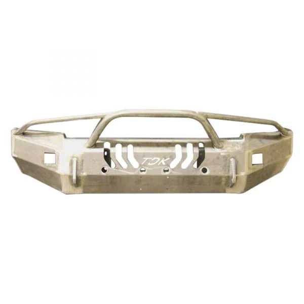 Throttle Down Kustoms Pre-Runner Front Bumper; Bare Metal (15-19 Silverado 3500 HD)