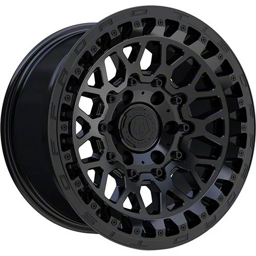 TIS 555SB Satin Black 6-Lug Wheel; 17x9; -12mm Offset (21-26 F-150)
