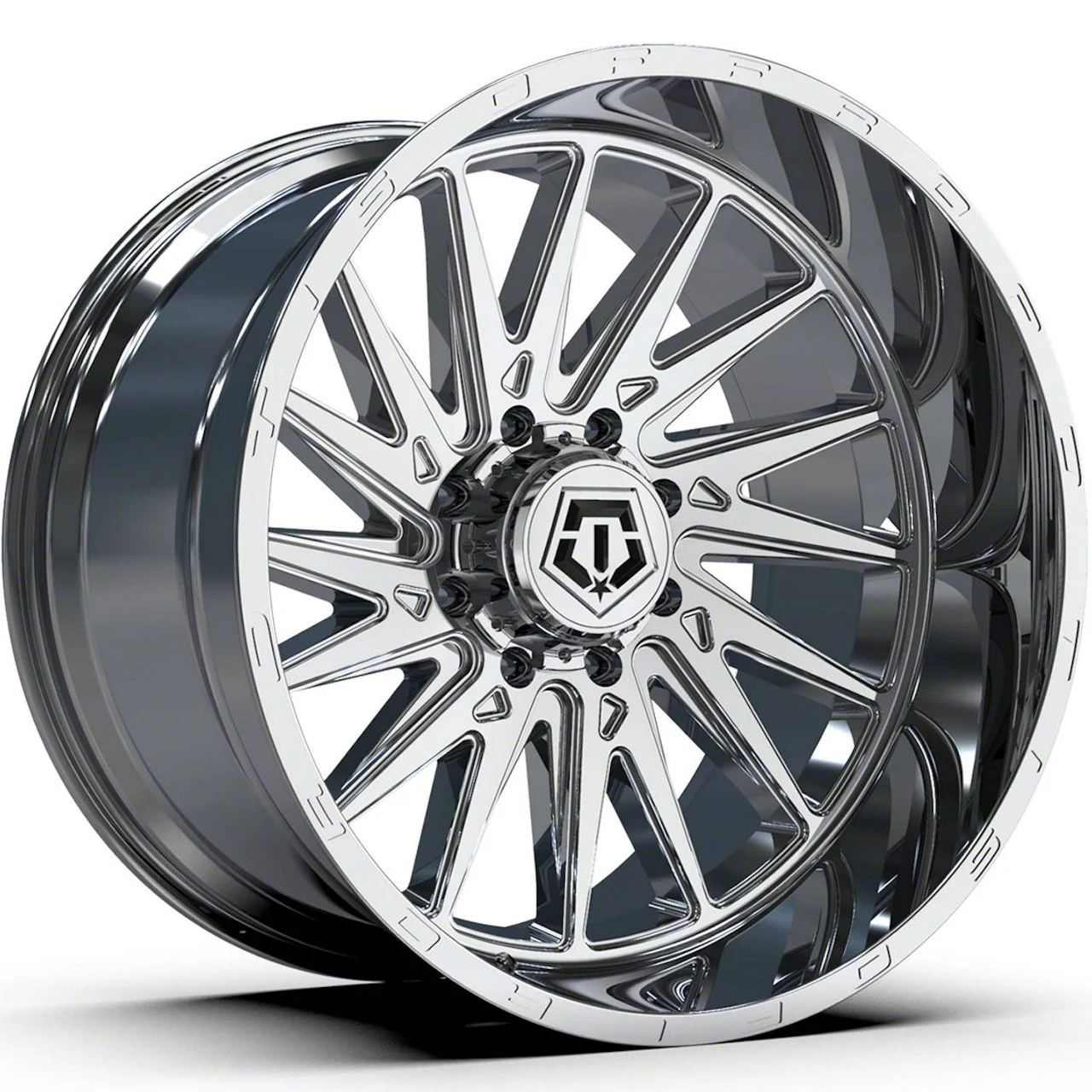 TIS 547C Chrome 8-Lug Wheel; 20x12; -44mm Offset (17-22 F-350 Super Duty SRW)