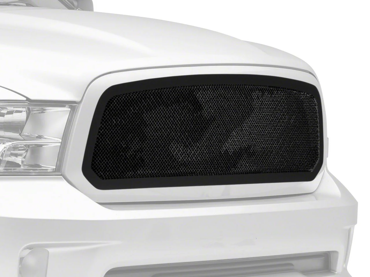 T-REX Grilles Upper Class Series Mesh Upper Grille Insert; Black (13-18 RAM 1500, Excluding Rebel)