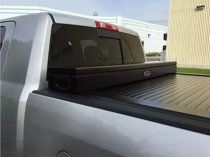 Truck Covers USA American Work Jr. Tool Box Hard Retractable Tonneau Cover (07-19 Silverado 2500 HD)