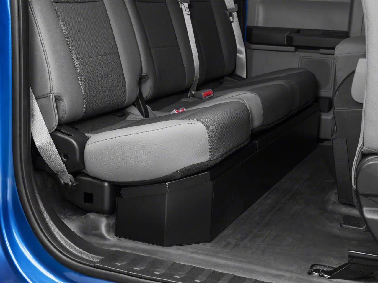 Tuffy Security Products Underseat Lockbox with Keyed Lock (15-26 F-150 SuperCab, SuperCrew)