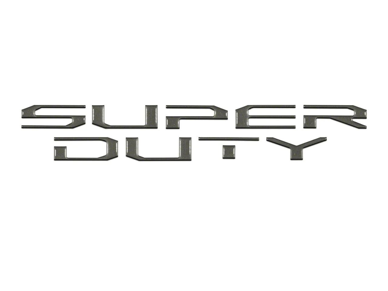 Hood Insert Letters; Magnetic (17-22 F-350 Super Duty)