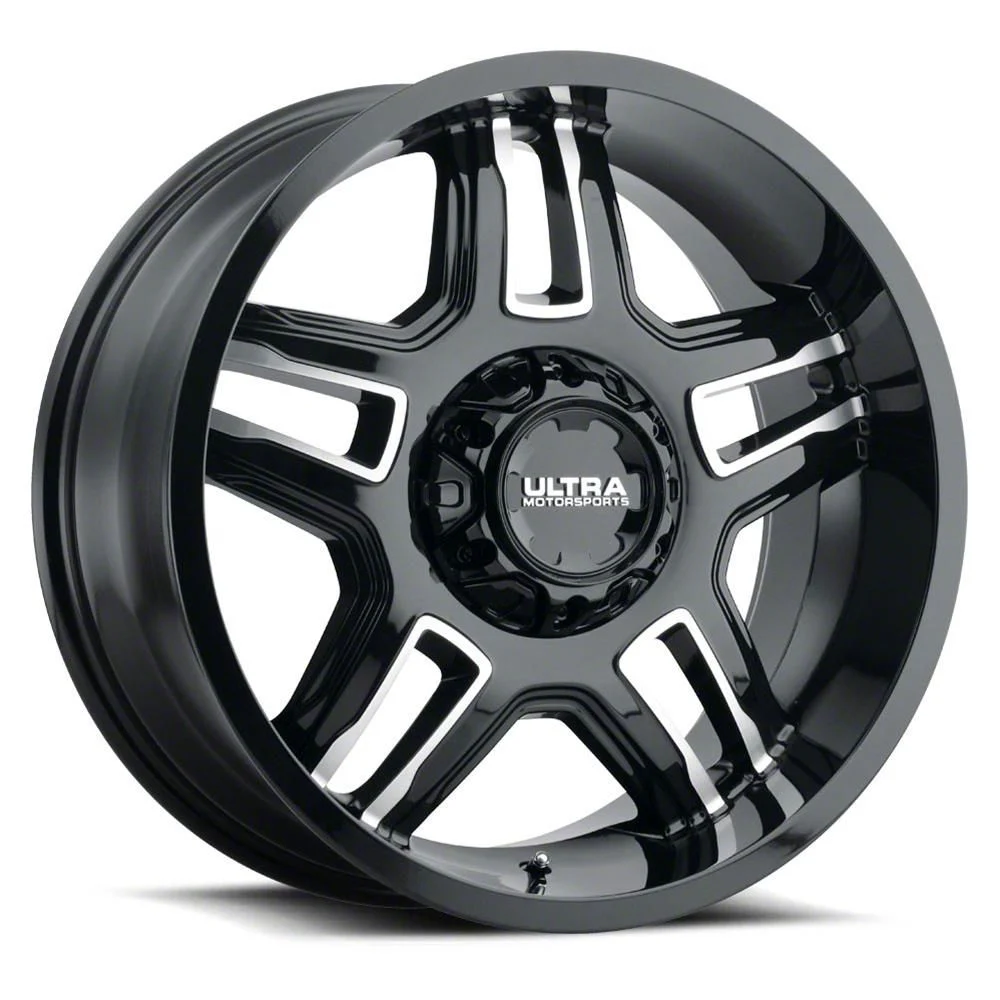 Ultra Wheels Armageddon Gloss Black 8-Lug Wheel; 20x9; 18mm Offset (17-22 F-250 Super Duty)