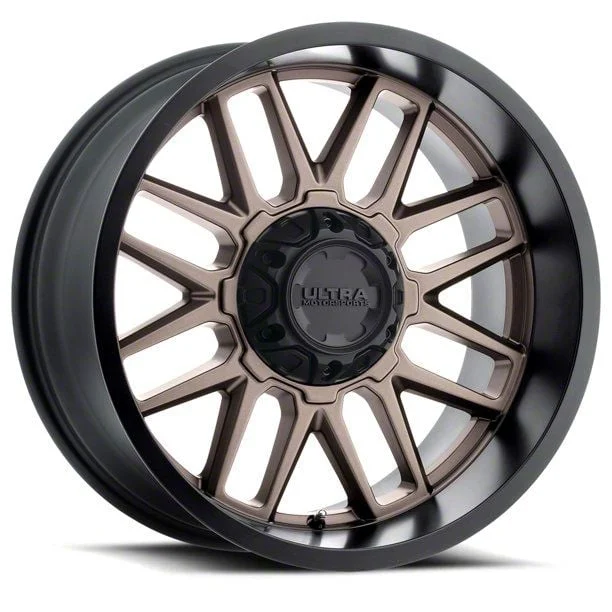 Ultra Wheels Butcher Dark Satin Bronze 8-Lug Wheel; 18x9; 12mm Offset (17-22 F-250 Super Duty)