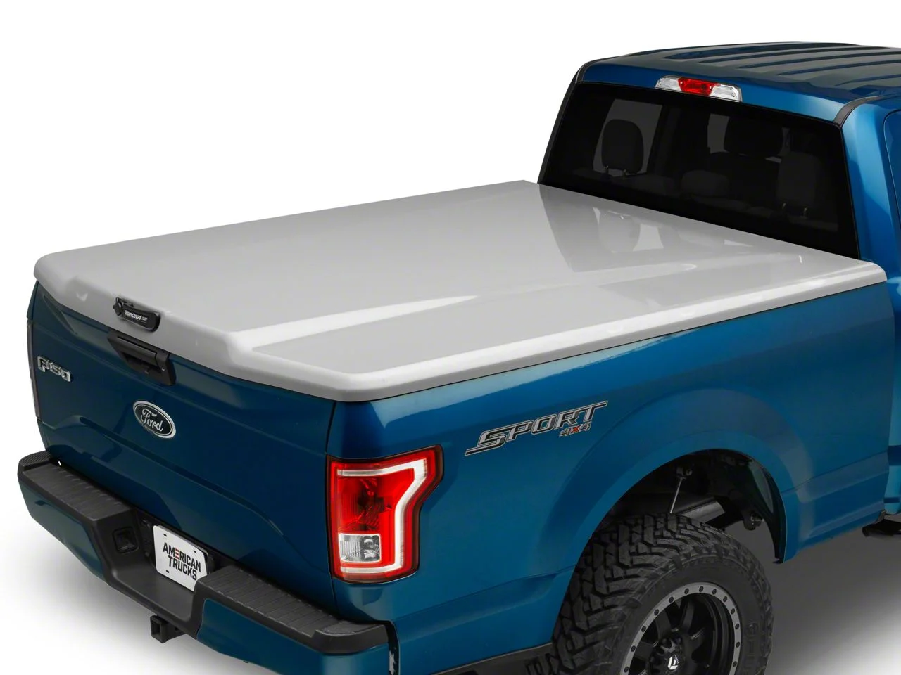 UnderCover Elite LX Hinged Tonneau Cover; Unpainted (15-20 F-150 w/ 5-1/2-Foot & 6-1/2-Foot Bed)