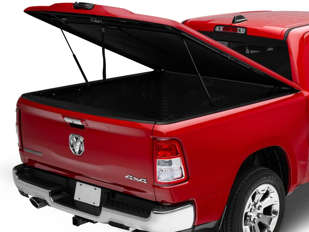 UnderCover Elite Smooth Hinged Tonneau Cover; Unpainted (19-24 RAM 1500 w/o RAM Box & MultiFunction Tailgate)