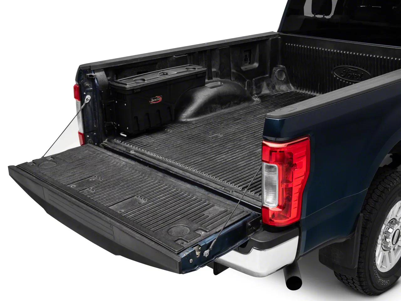 UnderCover Swing Case Storage System; Driver Side (17-26 F-350 Super Duty)