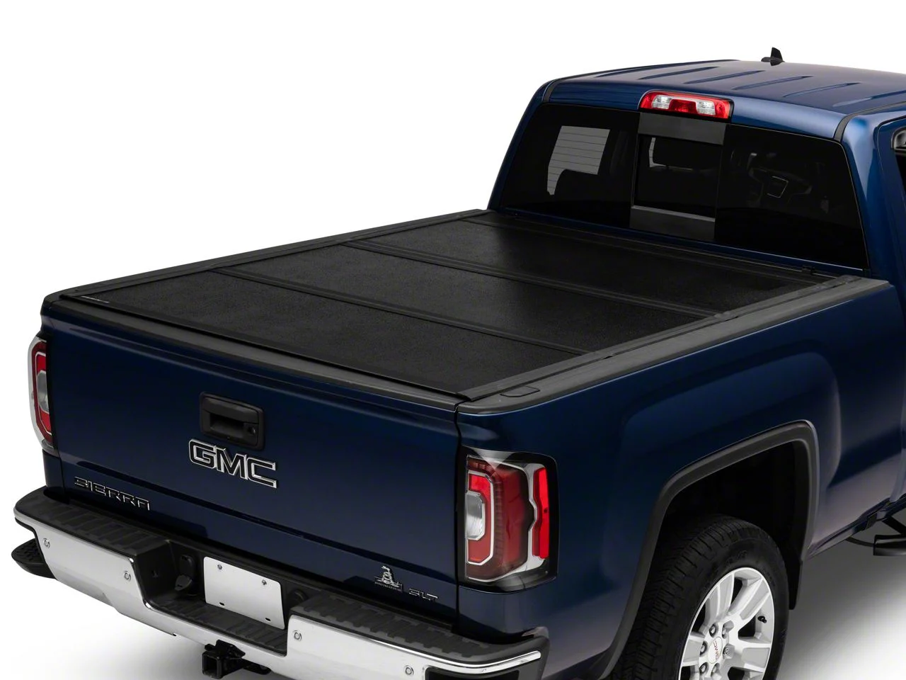 UnderCover Flex Tri-Fold Tonneau Cover; Black Textured (14-18 Sierra 1500)