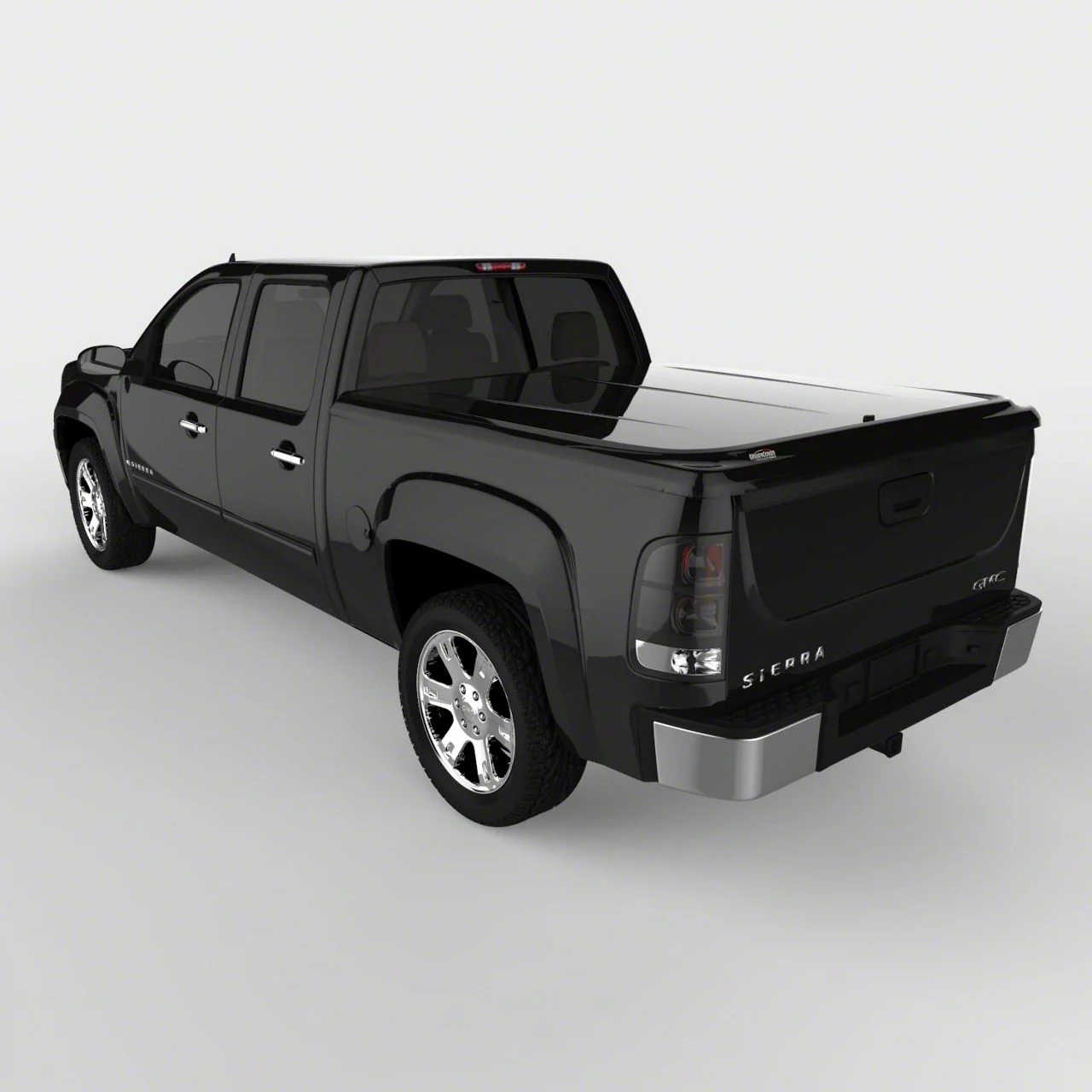 UnderCover LUX Hinged Tonneau Cover; Pre-Painted (07-13 Sierra 1500 w/ 5.80-Foot Short & 6.50-Foot Standard Box)