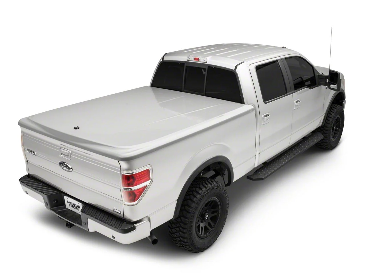 UnderCover LUX Hinged Tonneau Cover; Unpainted (09-14 F-150 Styleside w/ 5-1/2-Foot & 6-1/2-Foot Bed)