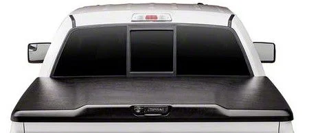 UnderCover Elite Hinged Tonneau Cover; Black Textured (19-26 Sierra 1500 w/ 6.50-Foot Standard Box & MultiPro Tailgate)