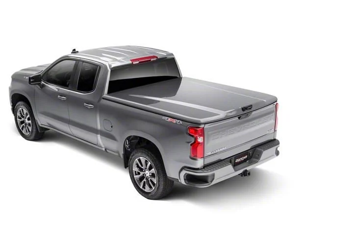 UnderCover Elite LX Hinged Tonneau Cover; Pre-Painted (19-26 Sierra 1500 w/ 5.80-Foot Short Box & w/o MultiPro Tailgate)