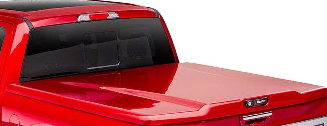 UnderCover Elite Smooth Hinged Tonneau Cover; Unpainted (19-26 Sierra 1500 w/ 5.80-Foot Short Box)