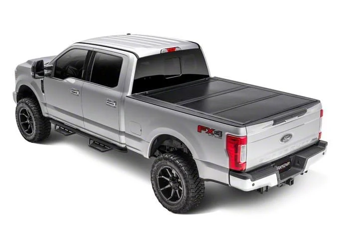 UnderCover Flex Tri-Fold Tonneau Cover; Black Textured (11-16 F-250 Super Duty w/ 6-3/4-Foot Bed)