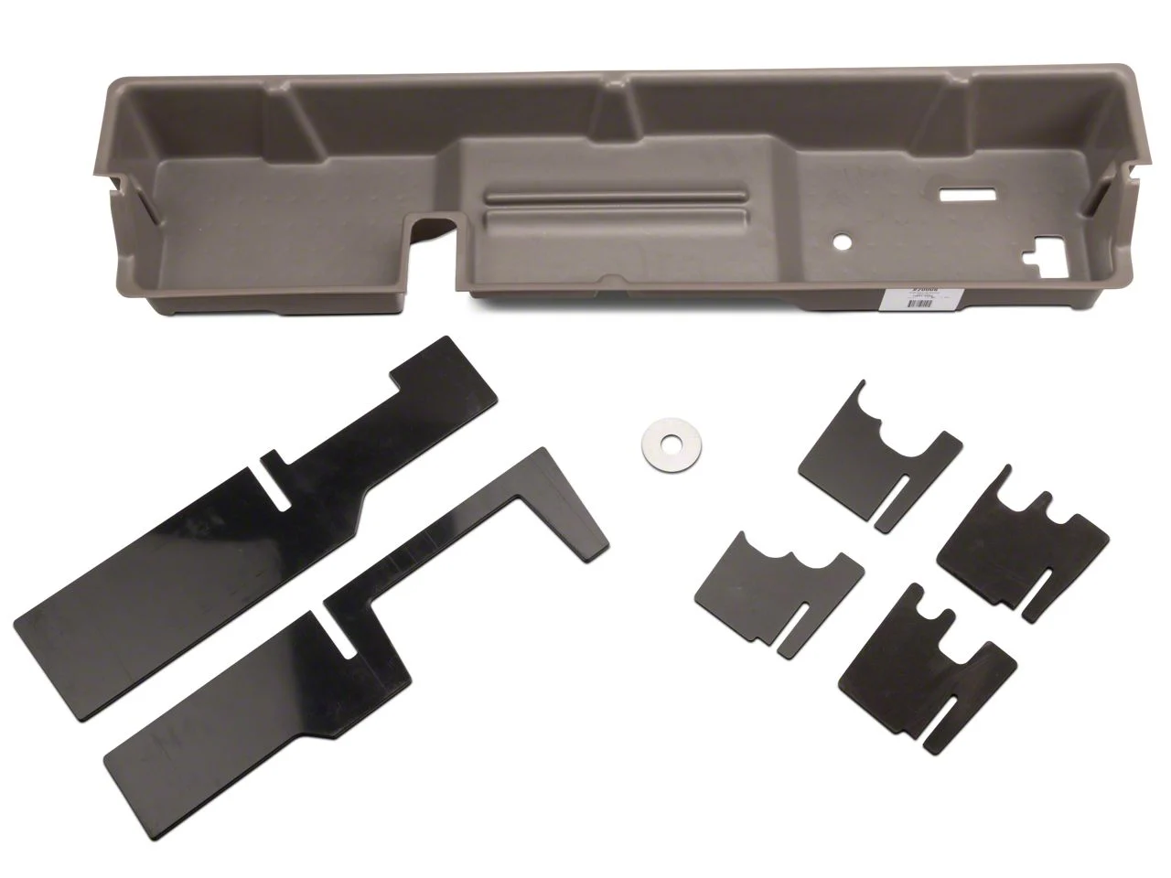 Underseat Storage; Light Gray (00-03 F-150 SuperCab)