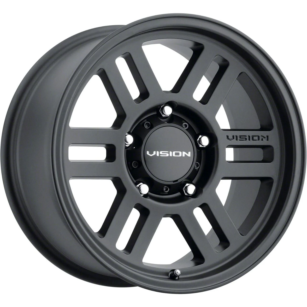 Manx 2 Overland Satin Black 6-Lug Wheel; 17x9; -12mm Offset (07-13 Sierra 1500)