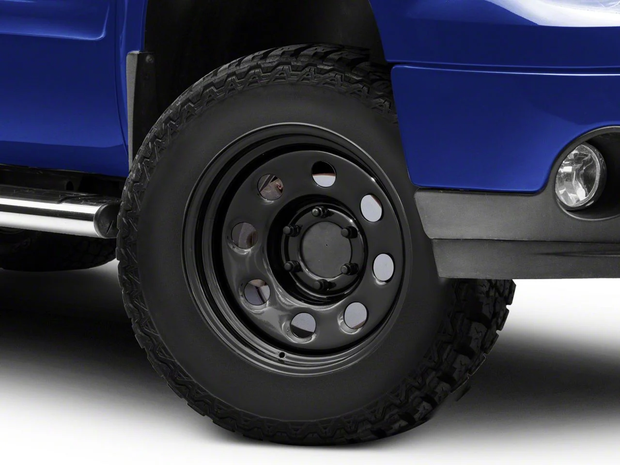 Soft 8 Gloss Black 6-Lug Wheel; 17x9; -12mm Offset (07-13 Sierra 1500)