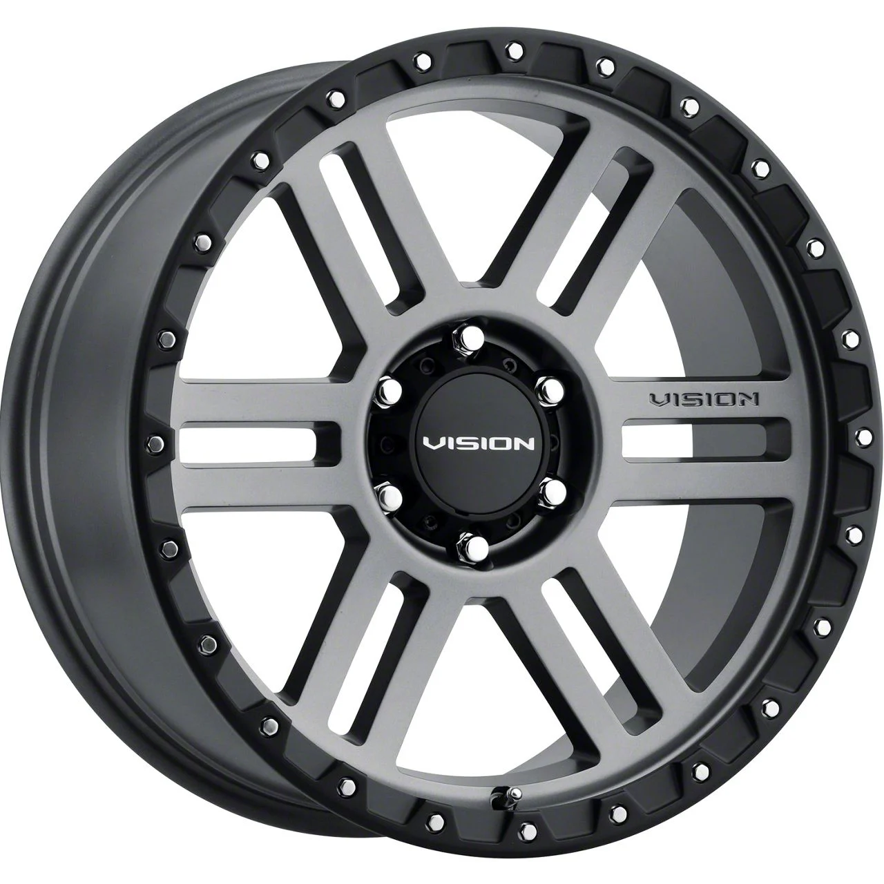 Manx 2 Satin Gray 6-Lug Wheel; 18x9; -12mm Offset (07-13 Silverado 1500)