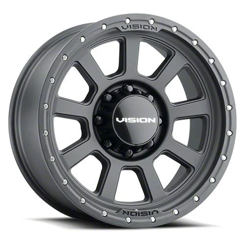 Ojos Satin Black 6-Lug Wheel; 18x9; -12mm Offset (14-18 Sierra 1500)
