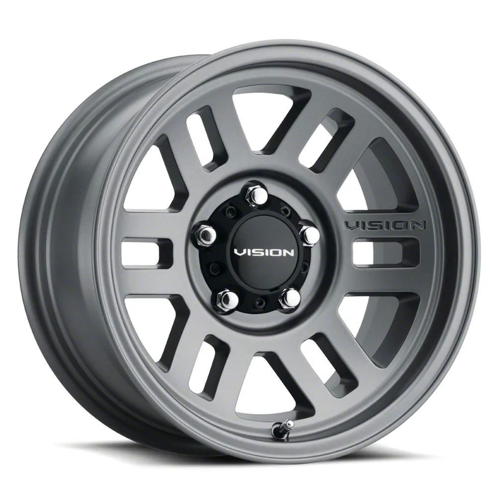 Manx 2 Overland Satin Gray 6-Lug Wheel; 17x9; 18mm Offset (15-20 Tahoe)
