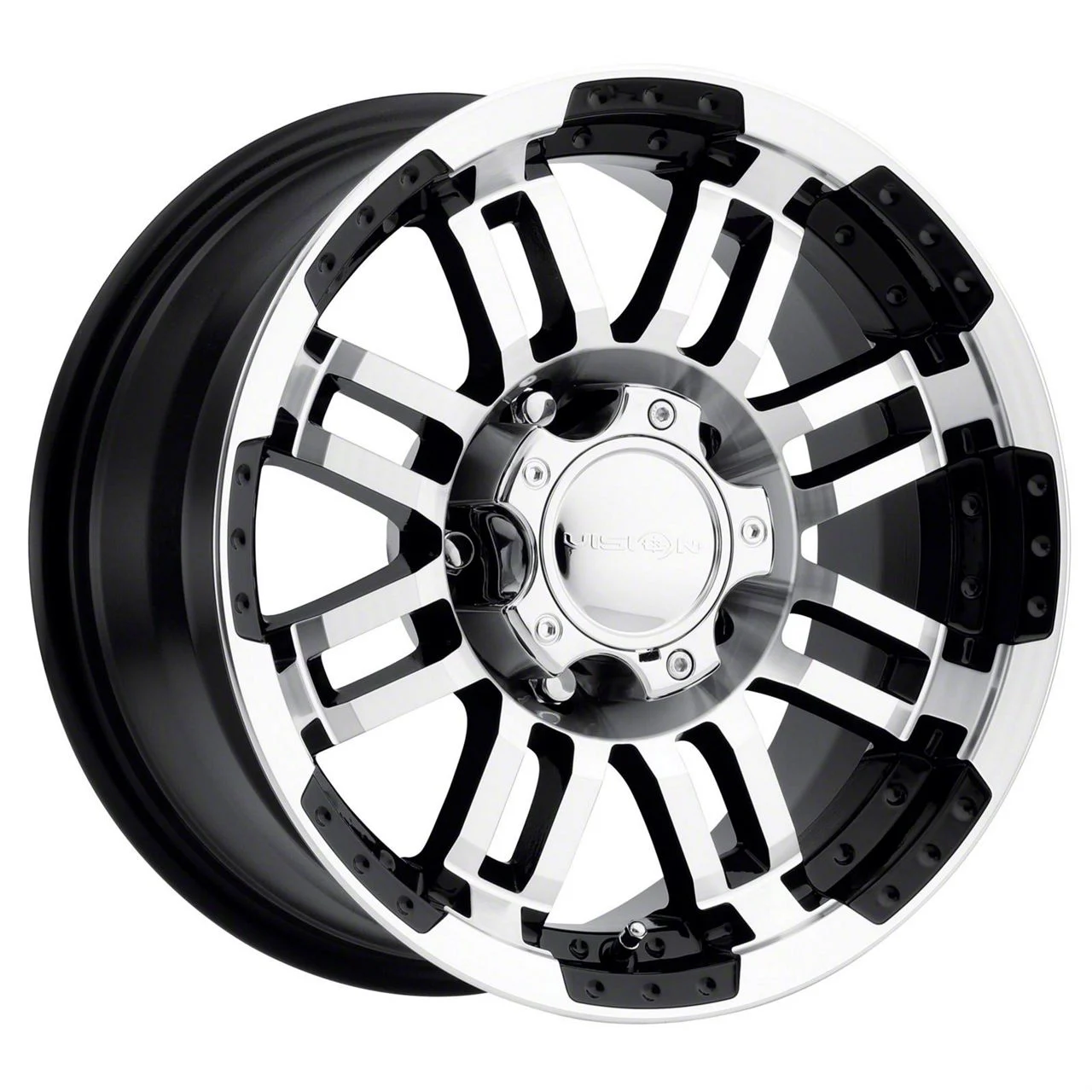 Warrior Gloss Black Machined 6-Lug Wheel; 20x9; 18mm Offset (15-20 Tahoe)