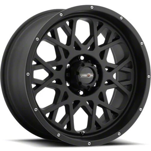 Rocker Satin Black 6-Lug Wheel; 18x9; -12mm Offset (15-20 Tahoe)