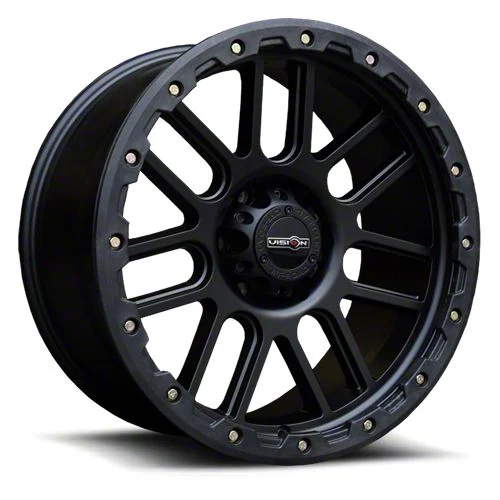 Nemesis Matte Black 6-Lug Wheel; 18x9; 18mm Offset (21-26 F-150)