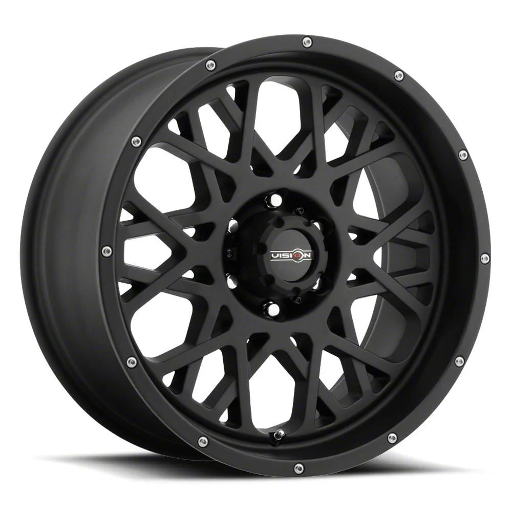 Rocker Satin Black 6-Lug Wheel; 18x9; 12mm Offset (19-23 Ranger)