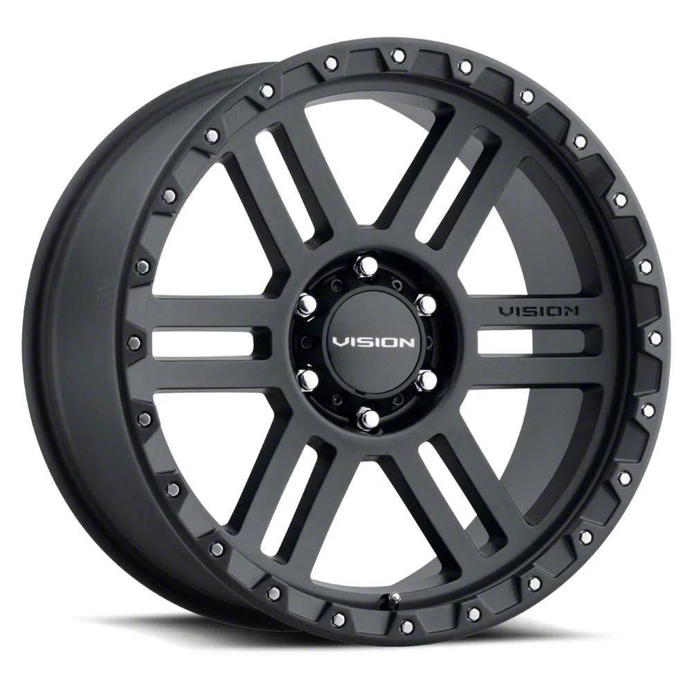 Manx 2 Satin Black 6-Lug Wheel; 18x9; 12mm Offset (19-26 Sierra 1500)