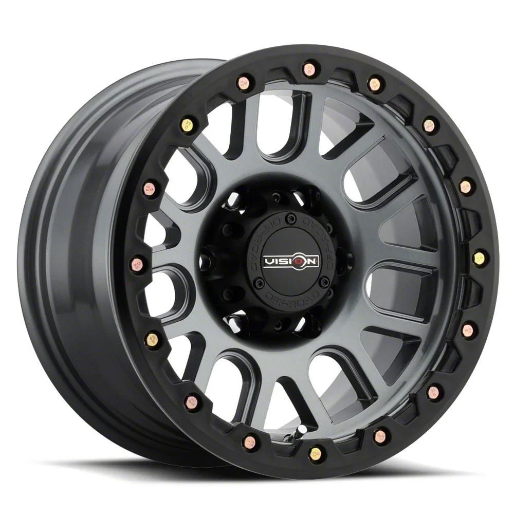 Nemesis Gunmetal 6-Lug Wheel; 18x9; 0mm Offset (21-26 Tahoe)