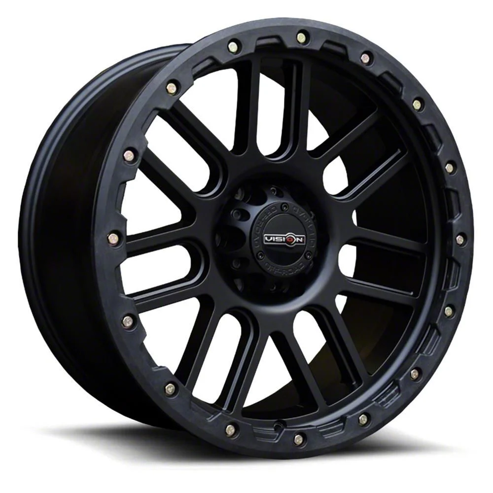 Nemesis Matte Black 6-Lug Wheel; 20x9; 10mm Offset (21-26 Tahoe)