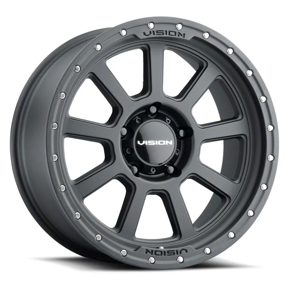 Ojos Satin Black 6-Lug Wheel; 17x9; 12mm Offset (21-26 Tahoe)