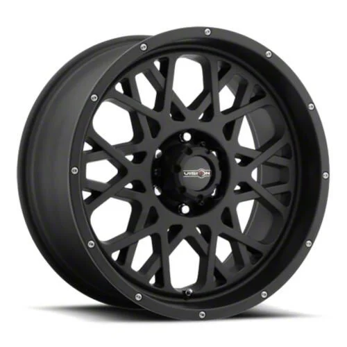 Rocker Satin Black 6-Lug Wheel; 18x9; 12mm Offset (21-26 Tahoe)